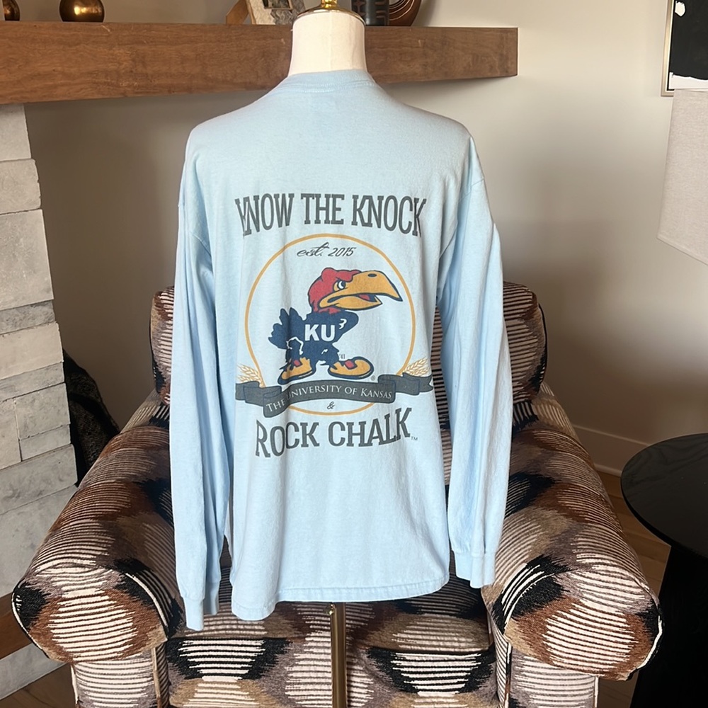 KU Jayhawks Long Sleeve Tee
